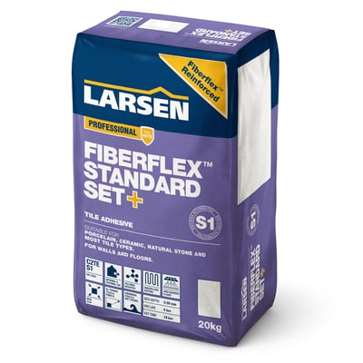 Larsen Professional Fibreflex Standard Set+ C2 S1 Tile Adhesive 20kg