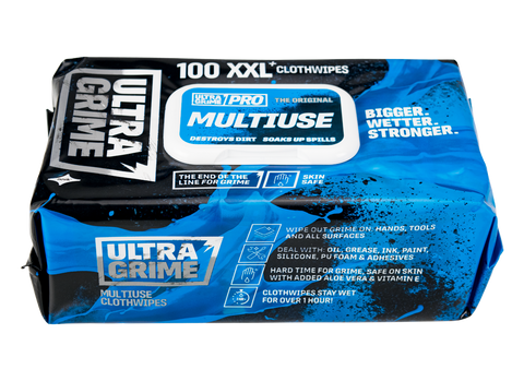 Ultragrime Pro Multiuse Wipes