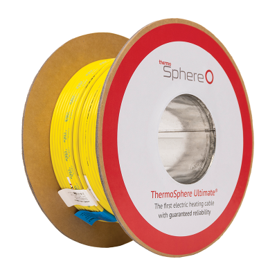 ThermoSphere Ultimate Underfloor Electric Heating Cable — main packshot of the loose-wire heating cable on its reel.