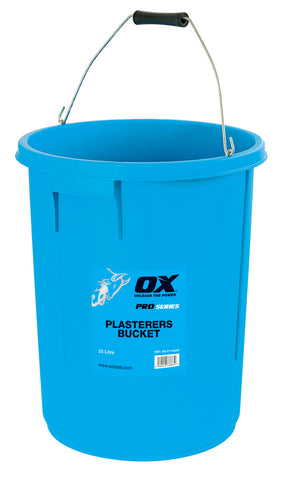 OX Pro Plasterers Bucket – 25L / 5 Gallons