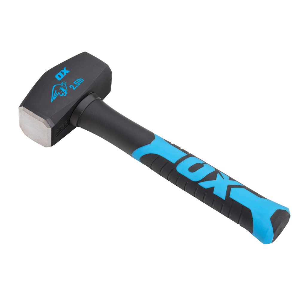 OX Trade Fibreglass Handle Club Hammer – 2.5lb / 1.1kg