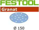 Festool Granat 150mm Sanding Discs